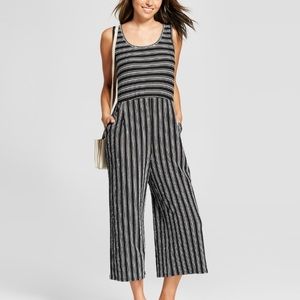 Xhilaration Striped Jumpsuit - Size Small